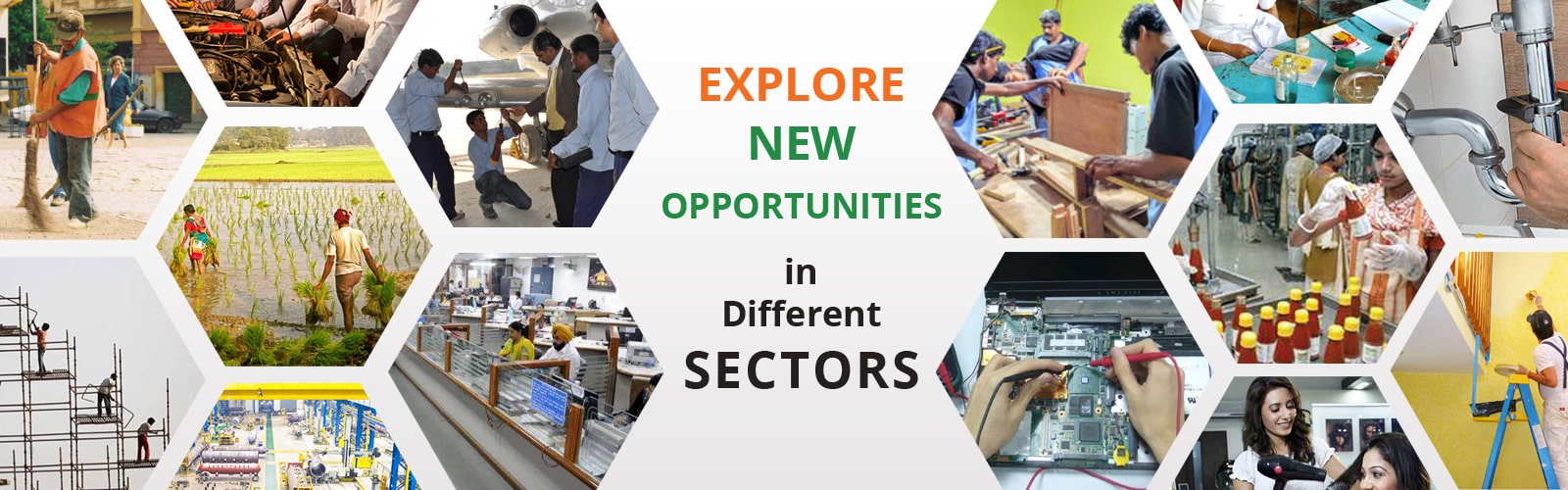 Explore New Opportutities in Different Sectors
